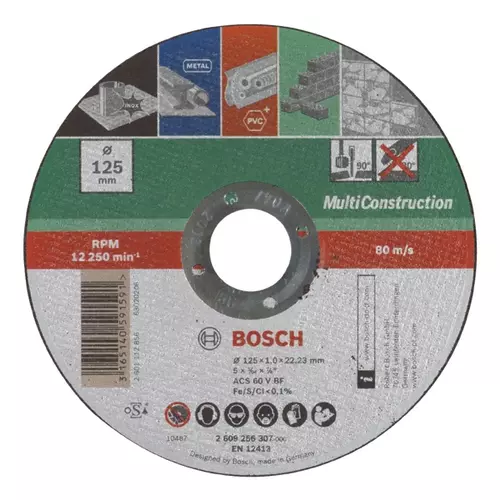 BOSCH Rovný rezací kotúč Multi Construction