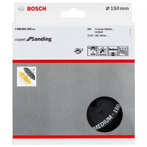 BOSCH Brúsny tanier, multi-perforovanie (4)