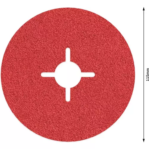 BOSCH Fíbrový kotúč PRO R780, 115 mm, G60 (3)