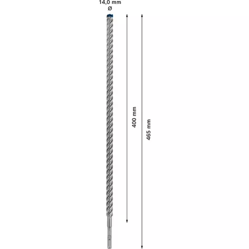 BOSCH Príklepový vrták EXPERT SDS plus-7X, 18 x 400 x 450 mm