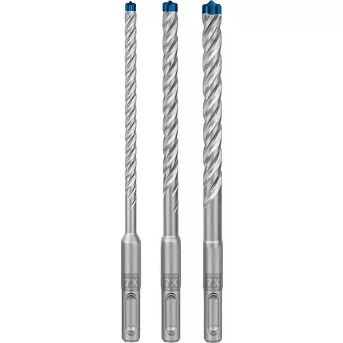 BOSCH Sada príklepových vrtákov EXPERT SDS plus-7X, 6/8/10 mm, 3 ks (5)