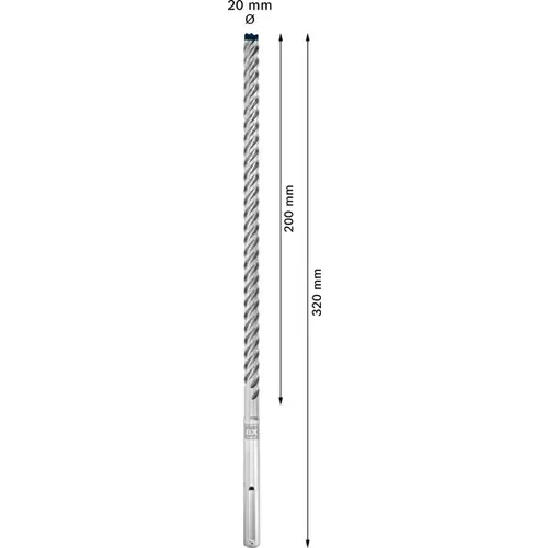 BOSCH Príklepový vrták EXPERT SDS max-8X, 18 × 400 × 540 mm