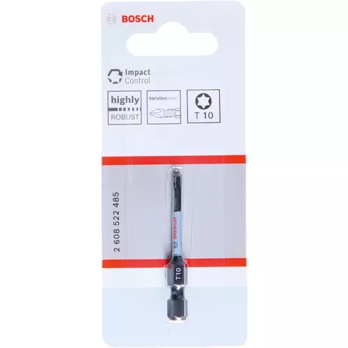 BOSCH Bit Impact Control Power T10, 1 ks (3)