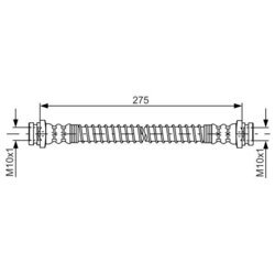 Brzdová hadica BOSCH 1 987 481 802 - obr. 4