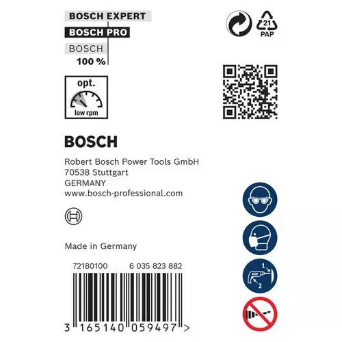 BOSCH Montážny vrták do dreva PRO Wood HSS, 10 x 87 x 600 mm (2)