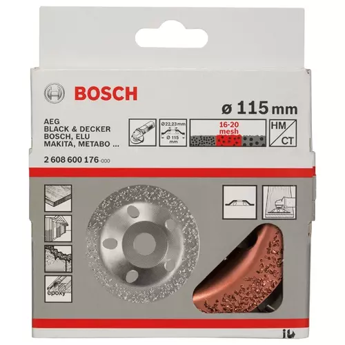 BOSCH Miskovitý brúsny kotúč so zrnom z tvrdého kovu (3)