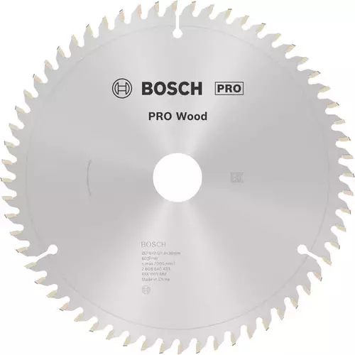 BOSCH Kotúč PRO Wood na drevo pre okružné píly, 216 x 2 x 30 mm (6)