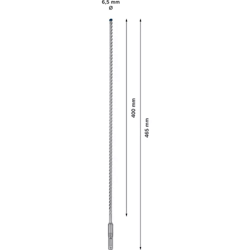 BOSCH Príklepový vrták EXPERT SDS plus-7X, 6,5 × 400 × 465 mm