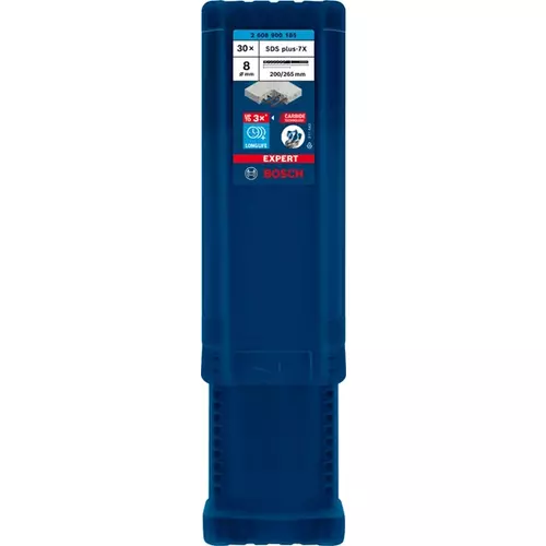 BOSCH Príklepový vrták EXPERT SDS plus-7X, 8 x 200 x 265 mm, 30 ks (2)