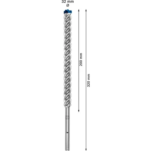 BOSCH Príklepový vrták EXPERT SDS max-8X, 32 × 400 × 520 mm