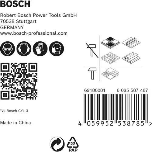 BOSCH Sada vrtákov EXPERT HEX-9 MultiConstruction, 4/5/6/6/8 mm, 5 ks (2)