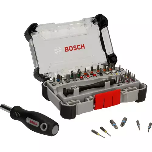 BOSCH Súprava presných skrutkovacích bitov, displej, 6 x 42 ks (3)