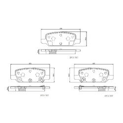 Sada bŕzd, Kotúčová brzda BREMBO KT 08 002 - obr. 2