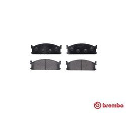 Sada brzdových platničiek kotúčovej brzdy BREMBO P 59 008 - obr. 1