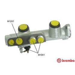 Hlavný brzdový valec BREMBO M 68 060