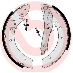 Sada brzdových čeľustí BREMBO S 61 510