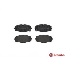 Sada brzdových platničiek kotúčovej brzdy BREMBO P 83 020 - obr. 1