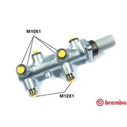 Hlavný brzdový valec BREMBO M 85 074