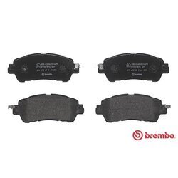 Sada brzdových platničiek kotúčovej brzdy BREMBO P 49 055 - obr. 1