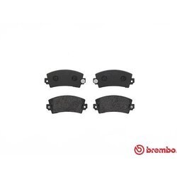 Sada brzdových platničiek kotúčovej brzdy BREMBO P 68 004 - obr. 1