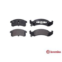 Sada brzdových platničiek kotúčovej brzdy BREMBO P 07 002 - obr. 1