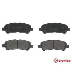 Sada brzdových platničiek kotúčovej brzdy BREMBO P 83 138 - obr. 1