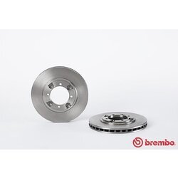 Brzdový kotúč BREMBO 09.6705.10 - obr. 1