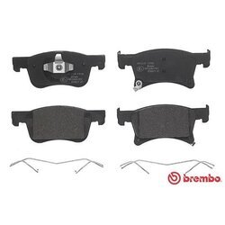 Sada brzdových platničiek kotúčovej brzdy BREMBO P 59 083 - obr. 1