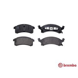 Sada brzdových platničiek kotúčovej brzdy BREMBO P 07 004 - obr. 1