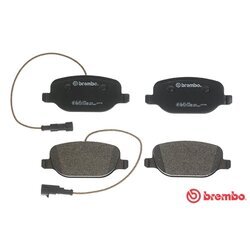 Sada brzdových platničiek kotúčovej brzdy BREMBO P 23 166 - obr. 1