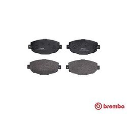 Sada brzdových platničiek kotúčovej brzdy BREMBO P 83 104 - obr. 1