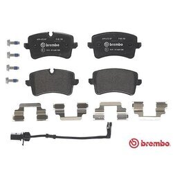 Sada brzdových platničiek kotúčovej brzdy BREMBO P 85 150 - obr. 1