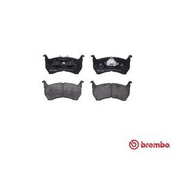 Sada brzdových platničiek kotúčovej brzdy BREMBO P 49 004 - obr. 1