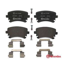 Sada brzdových platničiek kotúčovej brzdy BREMBO P 85 143 - obr. 1