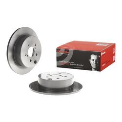 Brzdový kotúč BREMBO 08.C661.11 - obr. 1