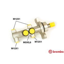 Hlavný brzdový valec BREMBO M 61 028