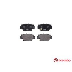 Sada brzdových platničiek kotúčovej brzdy BREMBO P 28 040 - obr. 1