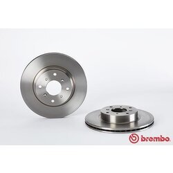 Brzdový kotúč BREMBO 09.5251.10 - obr. 1