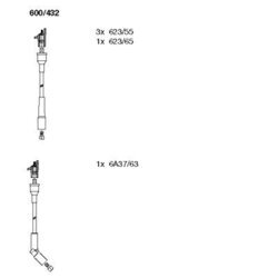 Sada zapaľovacích káblov BREMI 600/432