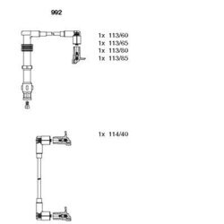 Sada zapaľovacích káblov BREMI 992