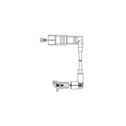 Zapaľovací kábel BREMI 175/55