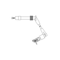 Zapaľovací kábel BREMI 379/43