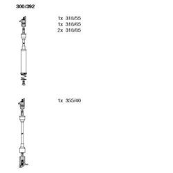 Sada zapaľovacích káblov BREMI 300/392