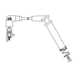 Zapaľovací kábel BREMI 6A84/42