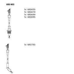 Sada zapaľovacích káblov BREMI 600/403