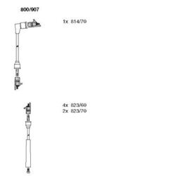 Sada zapaľovacích káblov BREMI 800/907