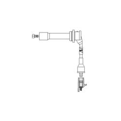 Zapaľovací kábel BREMI 6A66E52