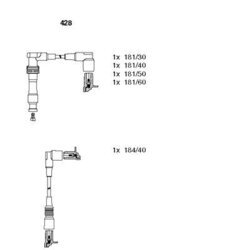Sada zapaľovacích káblov BREMI 428