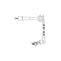 Zapaľovací kábel BREMI 3A57J78