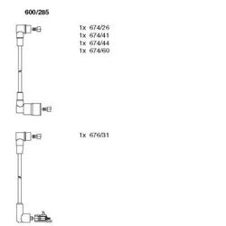 Sada zapaľovacích káblov BREMI 600/285